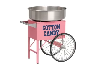 Cotton candy machine with cart rental