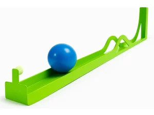 Roller Bowler carnival skill game with rolling lane and bump