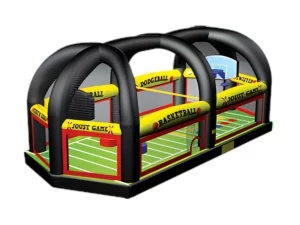 MultiPlay Sports Arena inflatable game with multiple sports activities